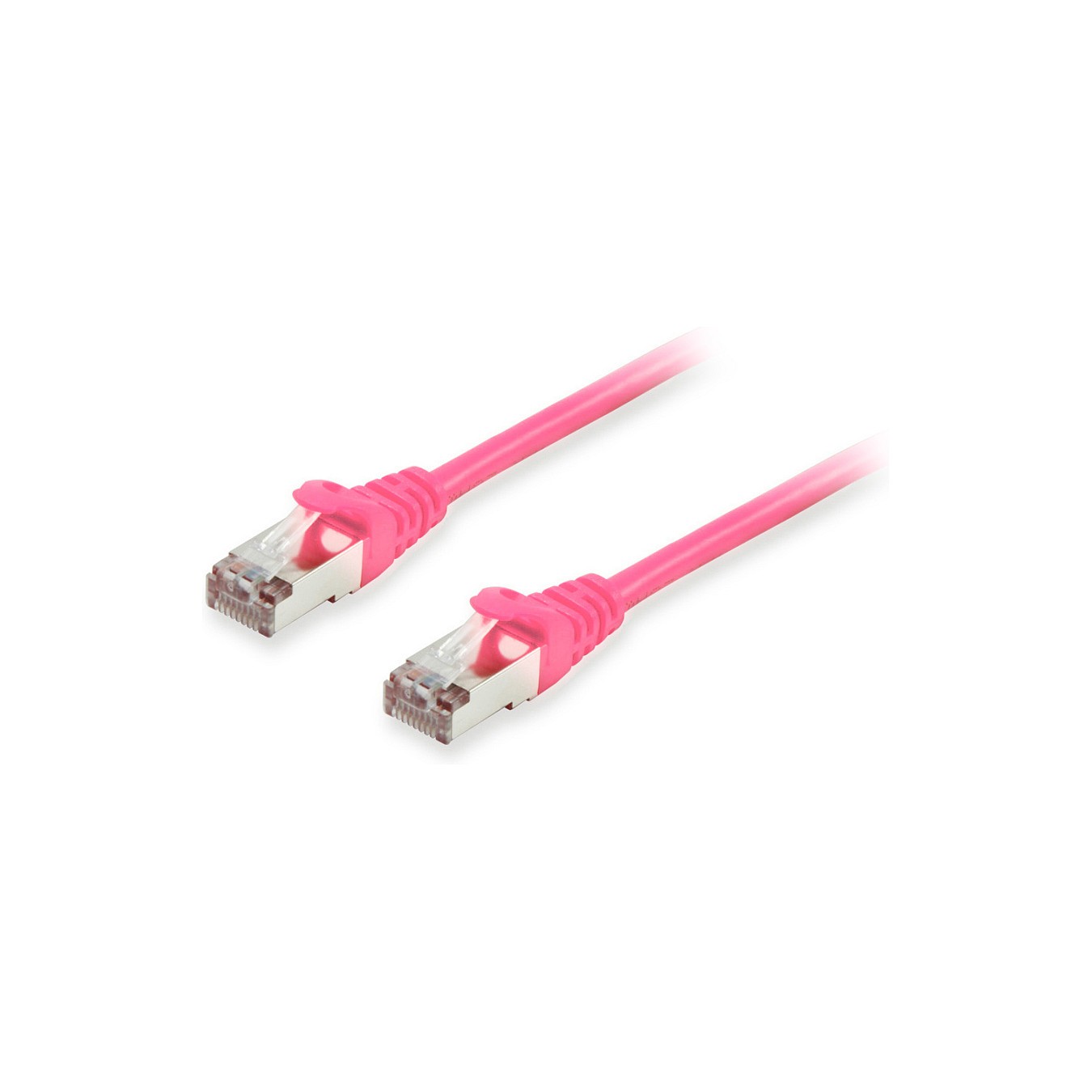 Buy Equip Patchkabel Cat6A S FTP 2xRJ45 5.00m pink LSZH Polybeutel in Cyprus, Nicosia, Limassol, Larnaka, Pafos