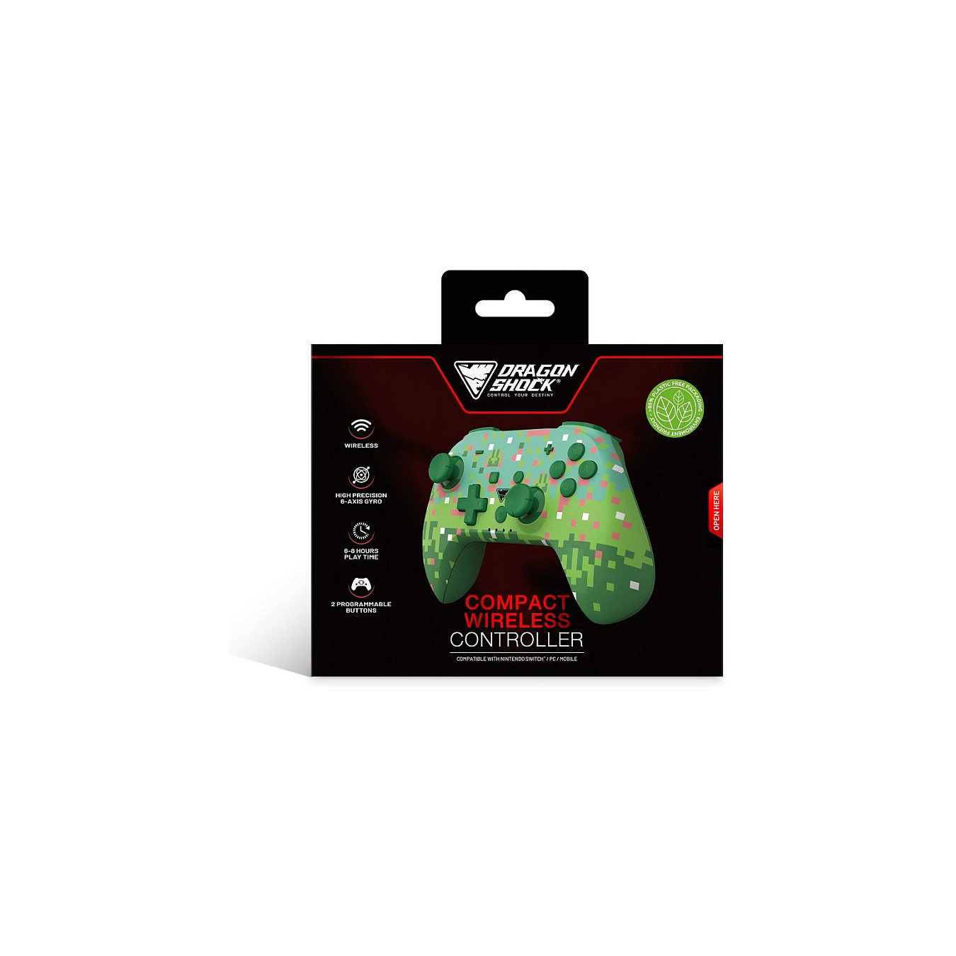 Buy Dragonshock Controller Poptop Wireless Cubes green switch in Cyprus, Nicosia, Limassol, Larnaka, Pafos
