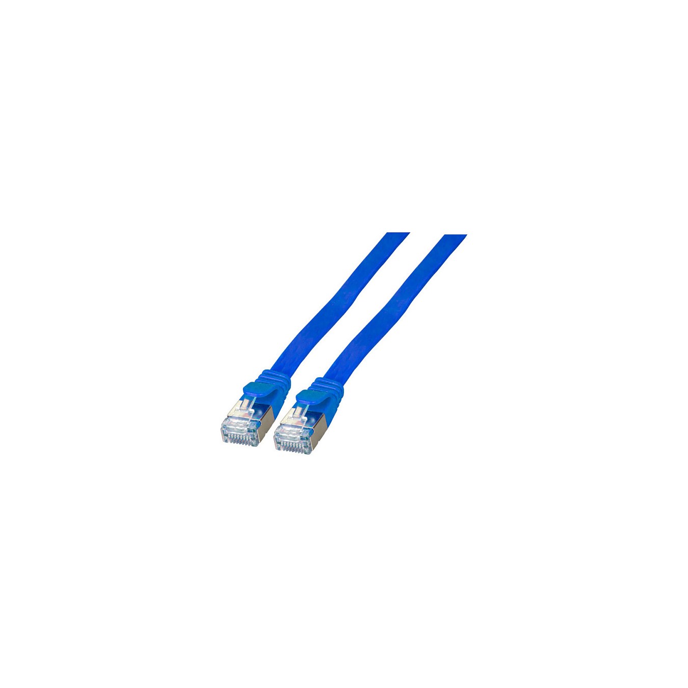 Buy EFB RJ45 Flachpatchkabel U FTP Cat.6A PVC 0.50m blau in Cyprus, Nicosia, Limassol, Larnaka, Pafos