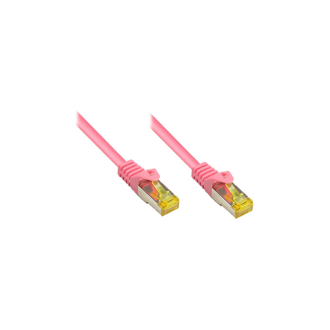 Buy Good Connections Patchkabel m. Cat.7 Rohk. magenta 0,15m in Cyprus, Nicosia, Limassol, Larnaka, Pafos
