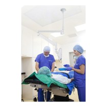 Buy NEOMOUNTS FPMA-HAC100H Medical LCD Ceiling Mount 25,4-81,28cm 10-32Zoll kipp- schwenkbar pivot VESA 75x75 100x100 12k... in 