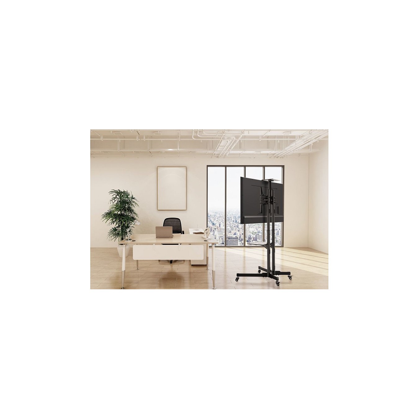 Buy Equip Bodenstandhalter 37'-70' 1TFT 50kg Multifunkt. sw lite Retail in Cyprus, Nicosia, Limassol, Larnaka, Pafos