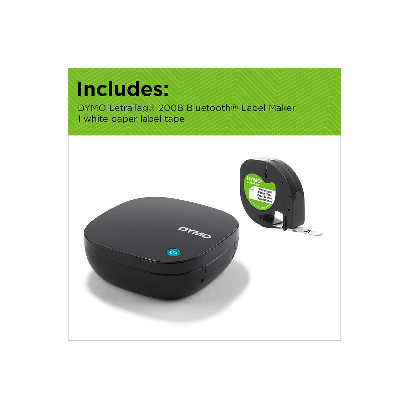 Buy DYMO LetraTag 200B Bluetooth Beschriftungsgerät, Thermodirektdruck in Cyprus, Nicosia, Limassol, Larnaka, Pafos