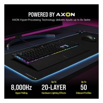 Buy Corsair K70 RGB PRO - Kabelgebunden - USB - Optomechanischer Schlüsselschalter - AZERTY - RGB-LED - Schwarz FR in Cyprus, Ni