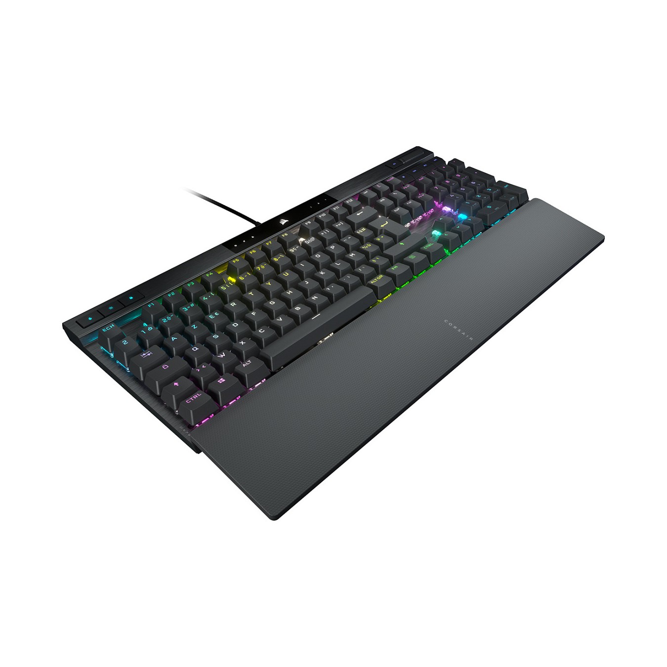 Buy Corsair K70 RGB PRO - Kabelgebunden - USB - Optomechanischer Schlüsselschalter - AZERTY - RGB-LED - Schwarz FR in Cyprus, Ni