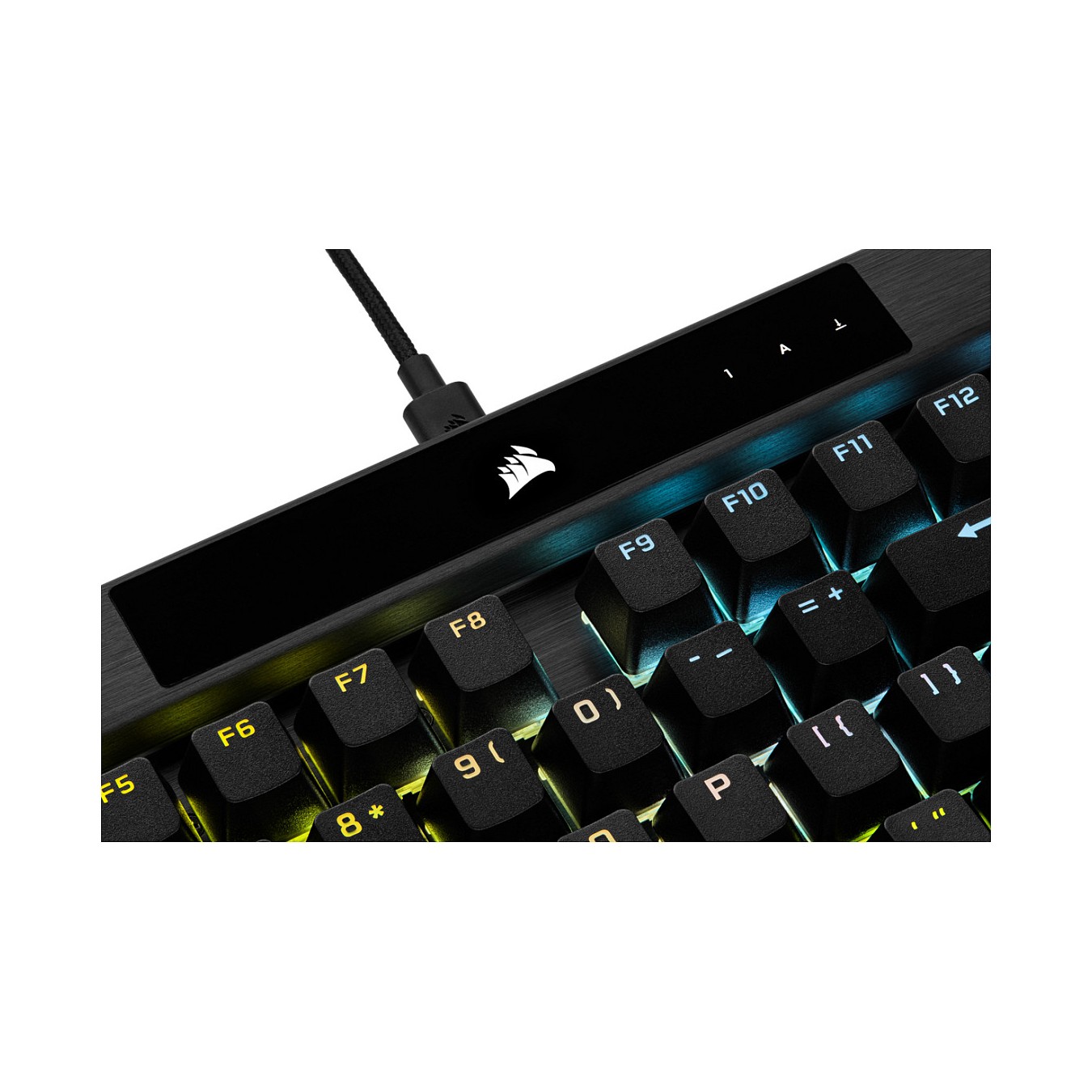 Buy Corsair K70 RGB PRO - Kabelgebunden - USB - Optomechanischer Schlüsselschalter - AZERTY - RGB-LED - Schwarz FR in Cyprus, Ni