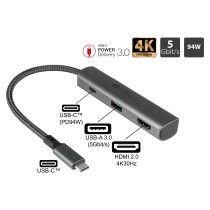 Buy GoodConnections HUB-C002A USB-C HUB 3-Port 1xHDMI 1xUSB-C 1xUSB 3.0 Anthrazit in Cyprus, Nicosia, Limassol, Larnaka, Pafos