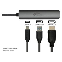 Buy GoodConnections HUB-C002A USB-C HUB 3-Port 1xHDMI 1xUSB-C 1xUSB 3.0 Anthrazit in Cyprus, Nicosia, Limassol, Larnaka, Pafos