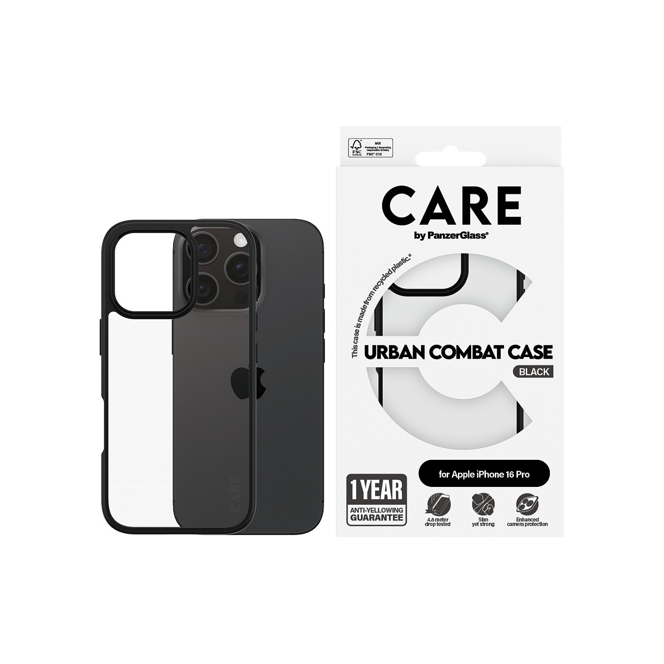 Buy CARE Case Flagship Urban Combat iPhone 16 Pro in Cyprus, Nicosia, Limassol, Larnaka, Pafos