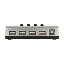 Buy Umschalter USB 2.0 mit 1 x Typ-B Buchse zu 4 x Typ-A Buchse manuell bidirektional in Cyprus, Nicosia, Limassol, Larnaka, Paf