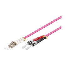 Buy Patchkabel LWL Duplex OM4 (Multimode, 50 125) LC ST, LSZH, austauschbare Polarität, 7,5m, Good Connections® in Cyprus, Nicos