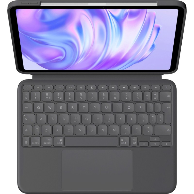 Buy Logitech Combo Touch - iPad Air 11 (M4) - Graphite, UK QWERTY Keyboard with ... in Cyprus, Nicosia, Limassol, Larnaka, Pafos