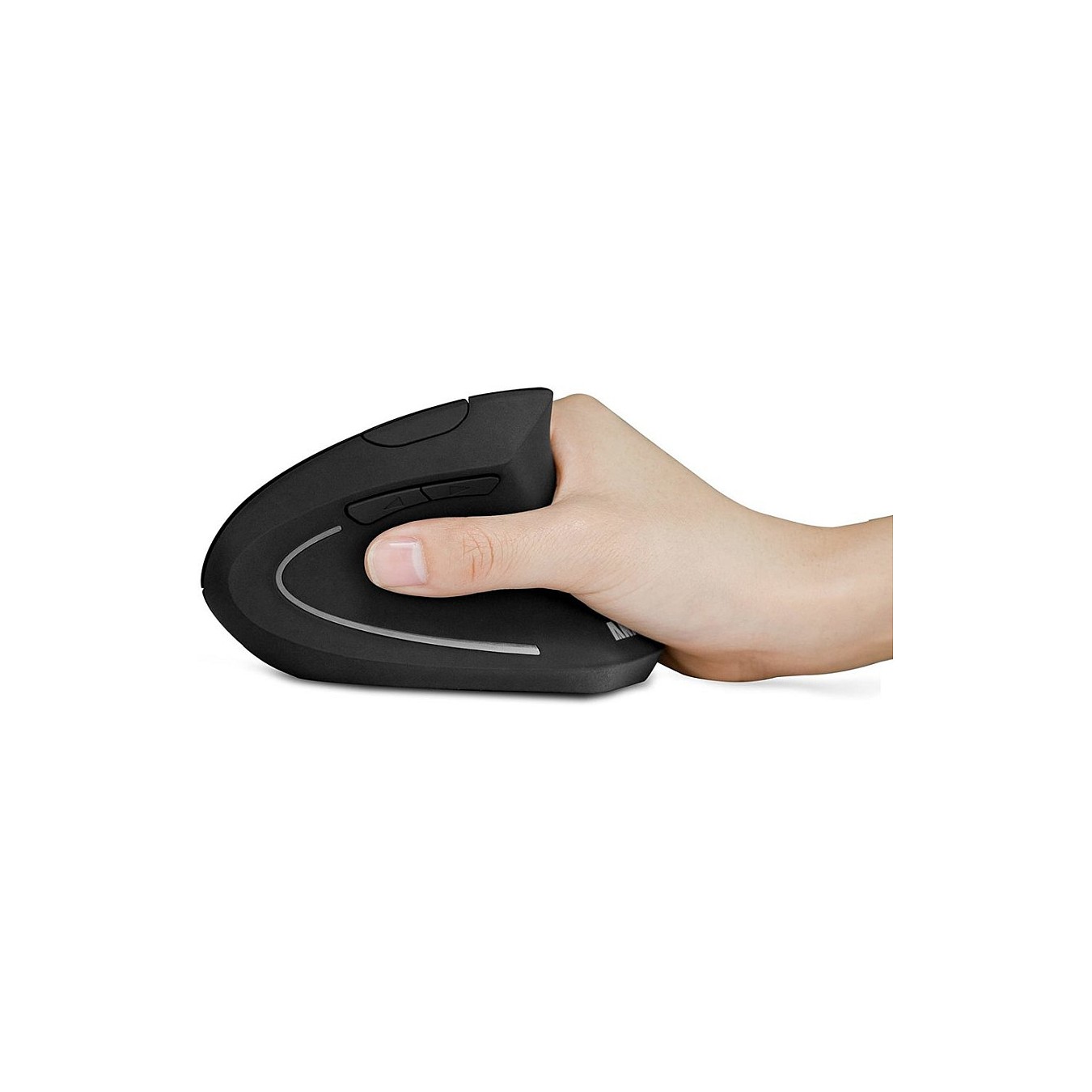 Buy ANKER A7852 kabellose vertikale 2.4G ergonomische Maus mit Nano USB-Dongle Vor Zurck-Tasten (2x AAA Batt. nicht entha... in 