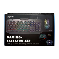 Buy Logilink Gaming-Set aus Tastatur, Maus und Mauspad in Cyprus, Nicosia, Limassol, Larnaka, Pafos