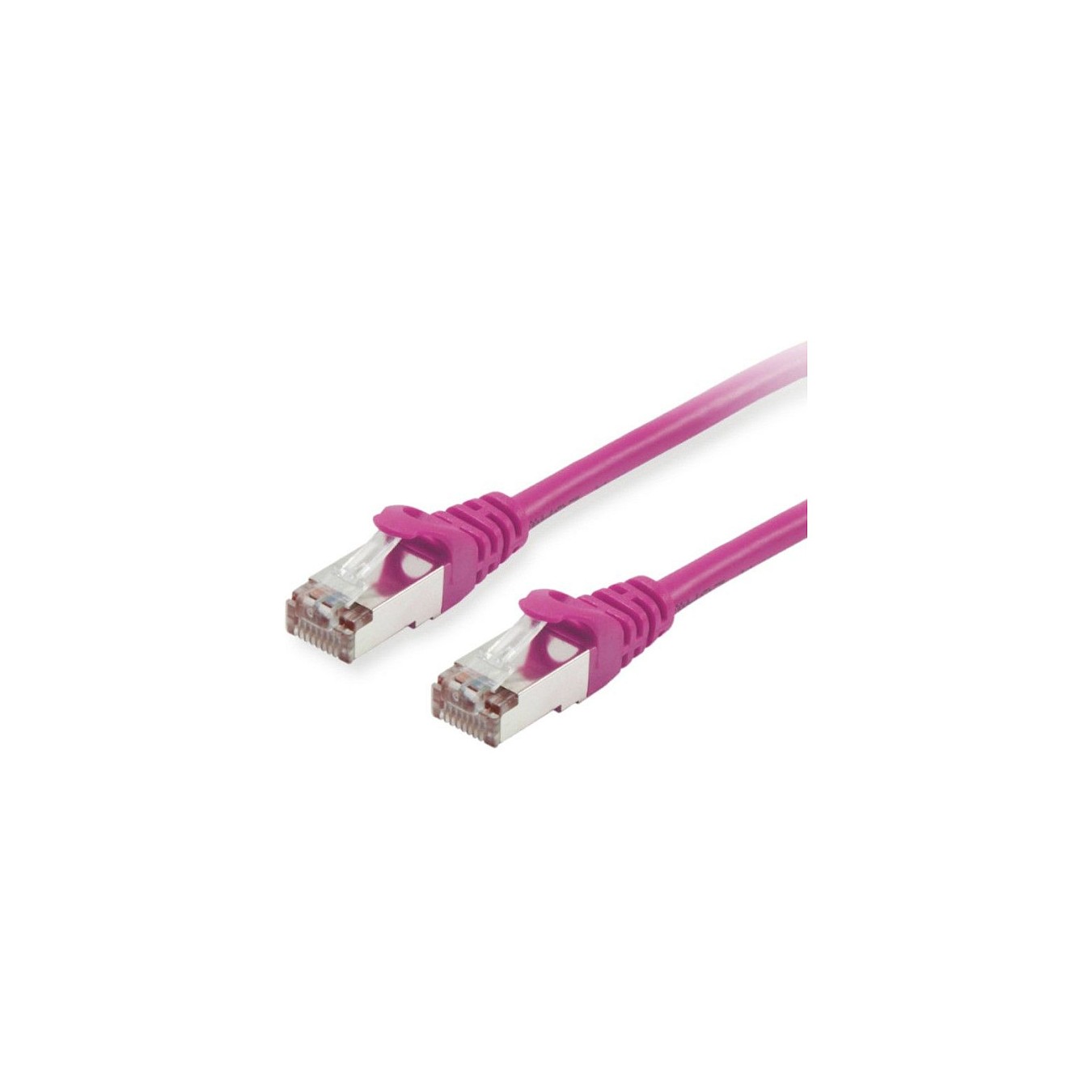 Buy Equip Patchkabel Cat6 S FTP 2xRJ45 1.00m violet LSZH Polybeutel in Cyprus, Nicosia, Limassol, Larnaka, Pafos