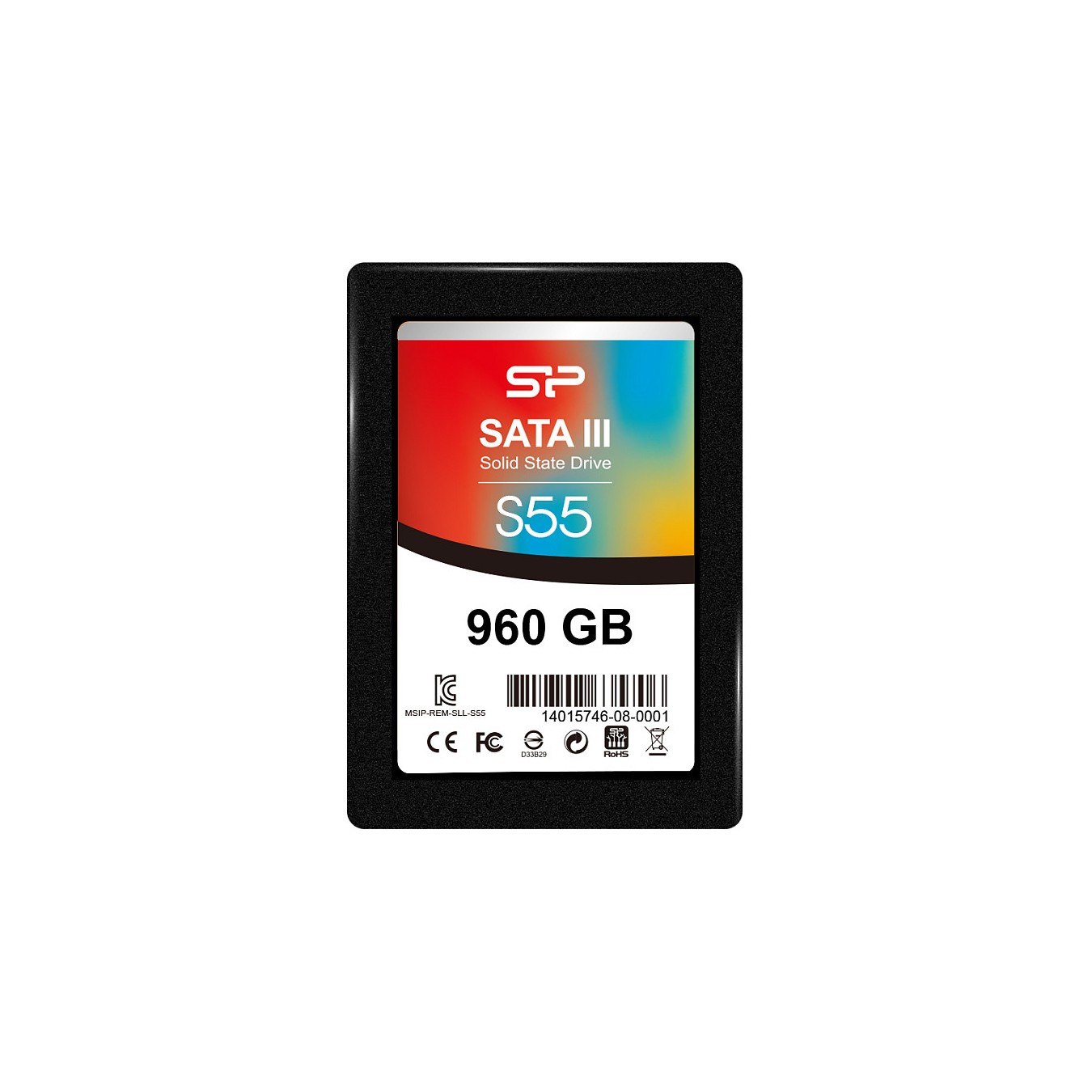 Buy 2,5' 960GB Silicon Power SATAIII S55 3D NAND Black in Cyprus, Nicosia, Limassol, Larnaka, Pafos