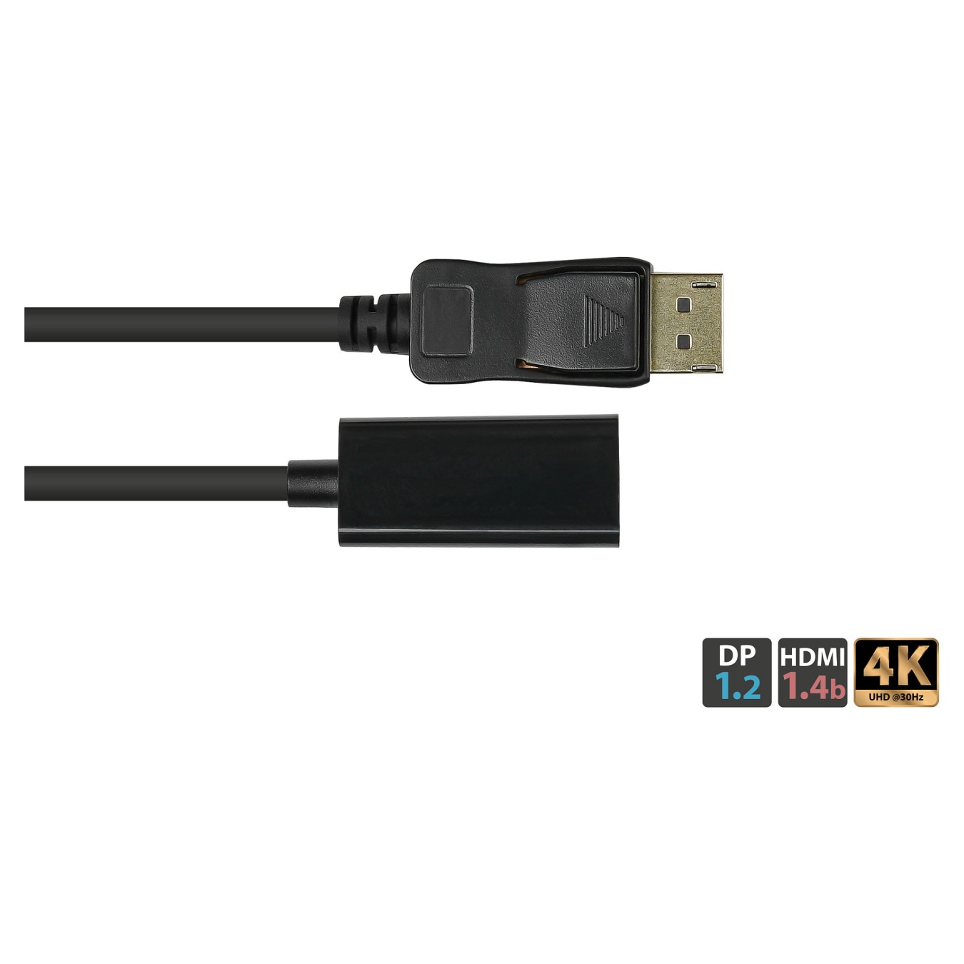 Buy Good Connections Adapter DisplayPort 1.2 St an HDMI 1.4b Bu 4K @30Hz ca. 20cm in Cyprus, Nicosia, Limassol, Larnaka, Pafos