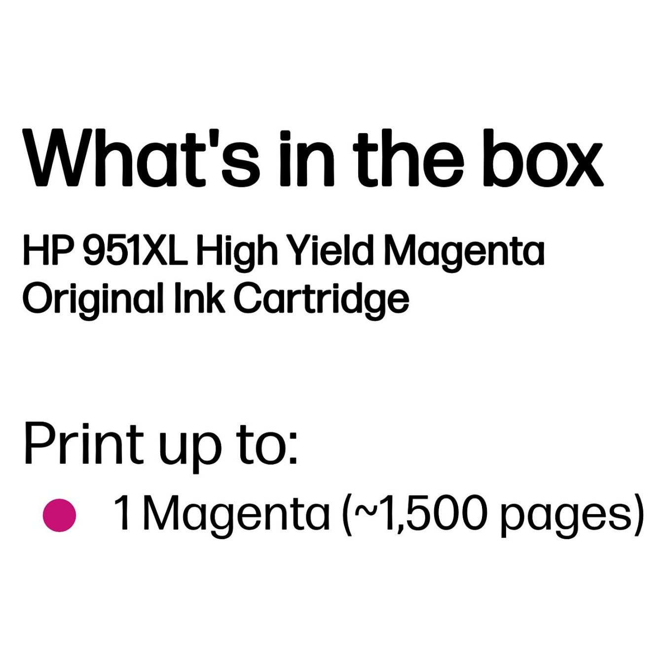 Buy HP 951XL Magenta Officejet Ink Cartridge in Cyprus, Nicosia, Limassol, Larnaka, Pafos