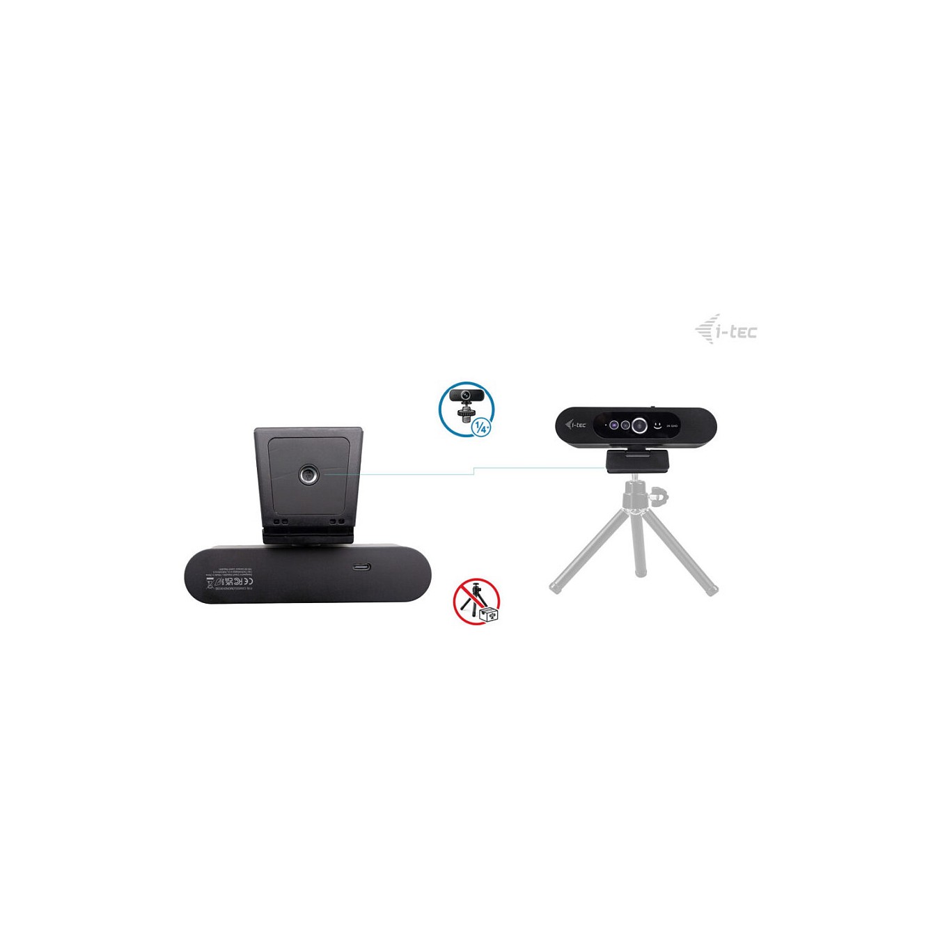 Buy I-TEC SOLOMON WH200 2K Webcam with Windows Hello in Cyprus, Nicosia, Limassol, Larnaka, Pafos