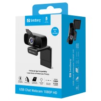 Buy SANDBERG USB CHAT Webcam 1080P HD in Cyprus, Nicosia, Limassol, Larnaka, Pafos
