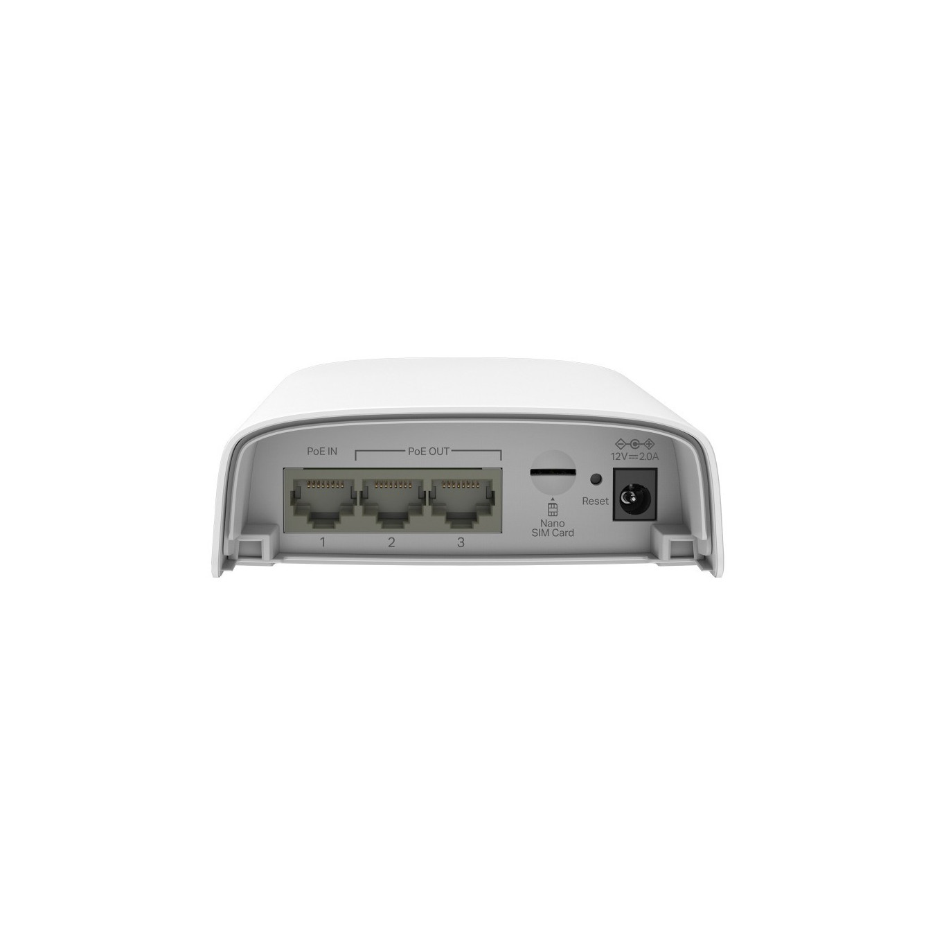 TP-Link Omada ER703WP-4G-Outdoor - White, AX3000 Wi-Fi 6 Dual-Band, 512MB DDR4, 256MB Flash, 4G LTE (NanoSIM), PoE