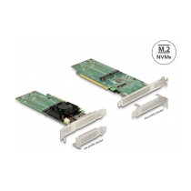 Buy PCI Express x16 Karte zu 4 x intern NVMe M.2 Key M - Low Profile Formfaktor in Cyprus, Nicosia, Limassol, Larnaka, Pafos