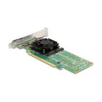 Buy PCI Express x16 Karte zu 4 x intern NVMe M.2 Key M - Low Profile Formfaktor in Cyprus, Nicosia, Limassol, Larnaka, Pafos
