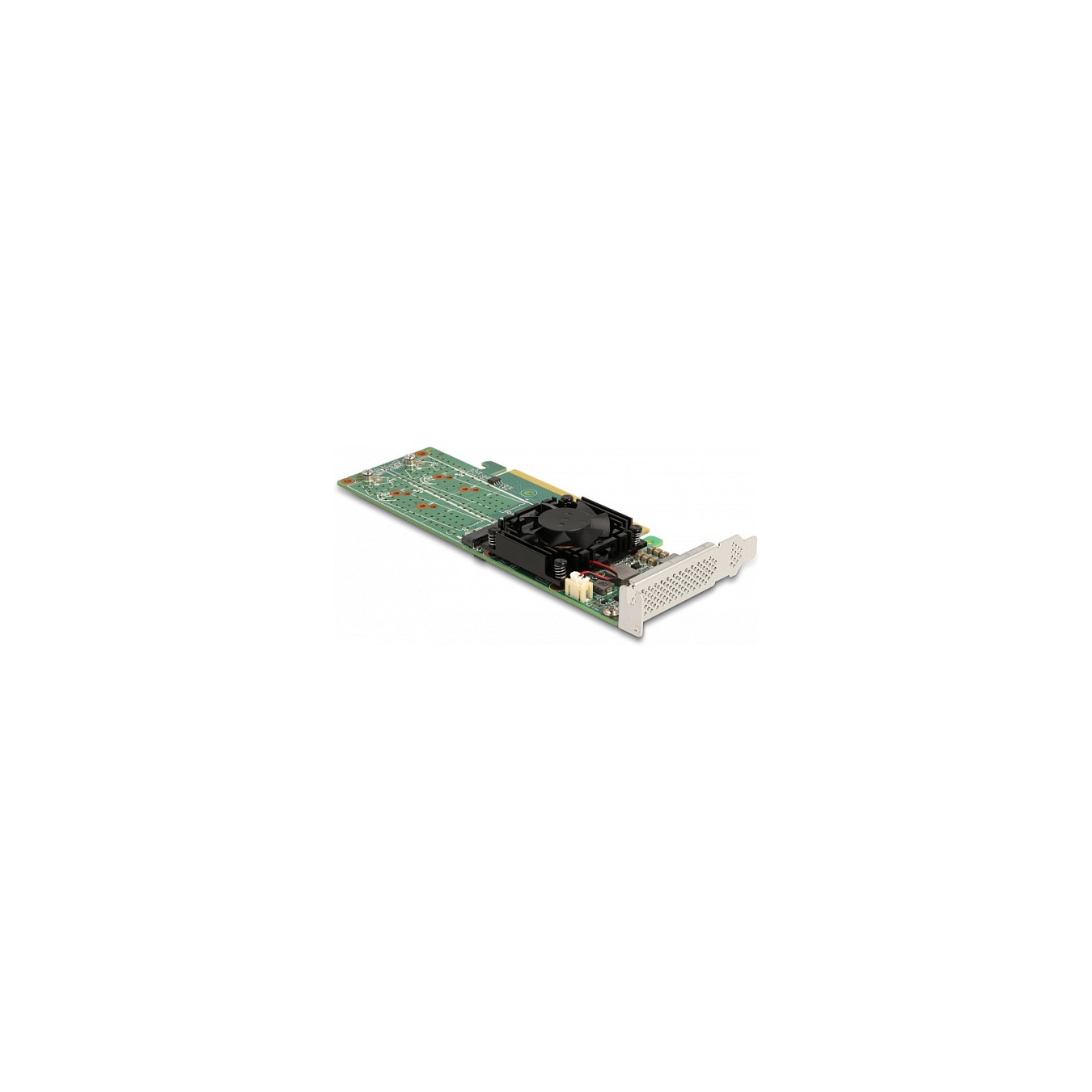 Buy PCI Express x16 Karte zu 4 x intern NVMe M.2 Key M - Low Profile Formfaktor in Cyprus, Nicosia, Limassol, Larnaka, Pafos