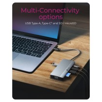 Buy D ICY BOX IB-DK4040a-CPD 10 in 1 USB-C Docking station in Cyprus, Nicosia, Limassol, Larnaka, Pafos
