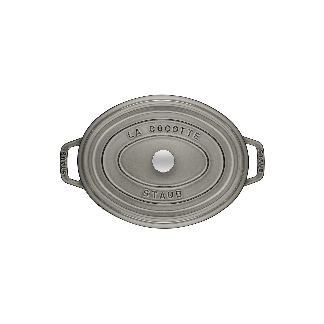 Buy Staub La Cocotte 31cm oval Graphit-grau. Gusseisen in Cyprus, Nicosia, Limassol, Larnaka, Pafos