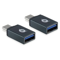Buy CONCEPTRONIC Adapter USB-C3.2- to USB-A3.0 2Stk 10Gbs OTG gr in Cyprus, Nicosia, Limassol, Larnaka, Pafos