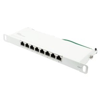 Buy Good Connections Patchpanel 10'Cat. 6 8-P. 0,5 HE reinweiß in Cyprus, Nicosia, Limassol, Larnaka, Pafos