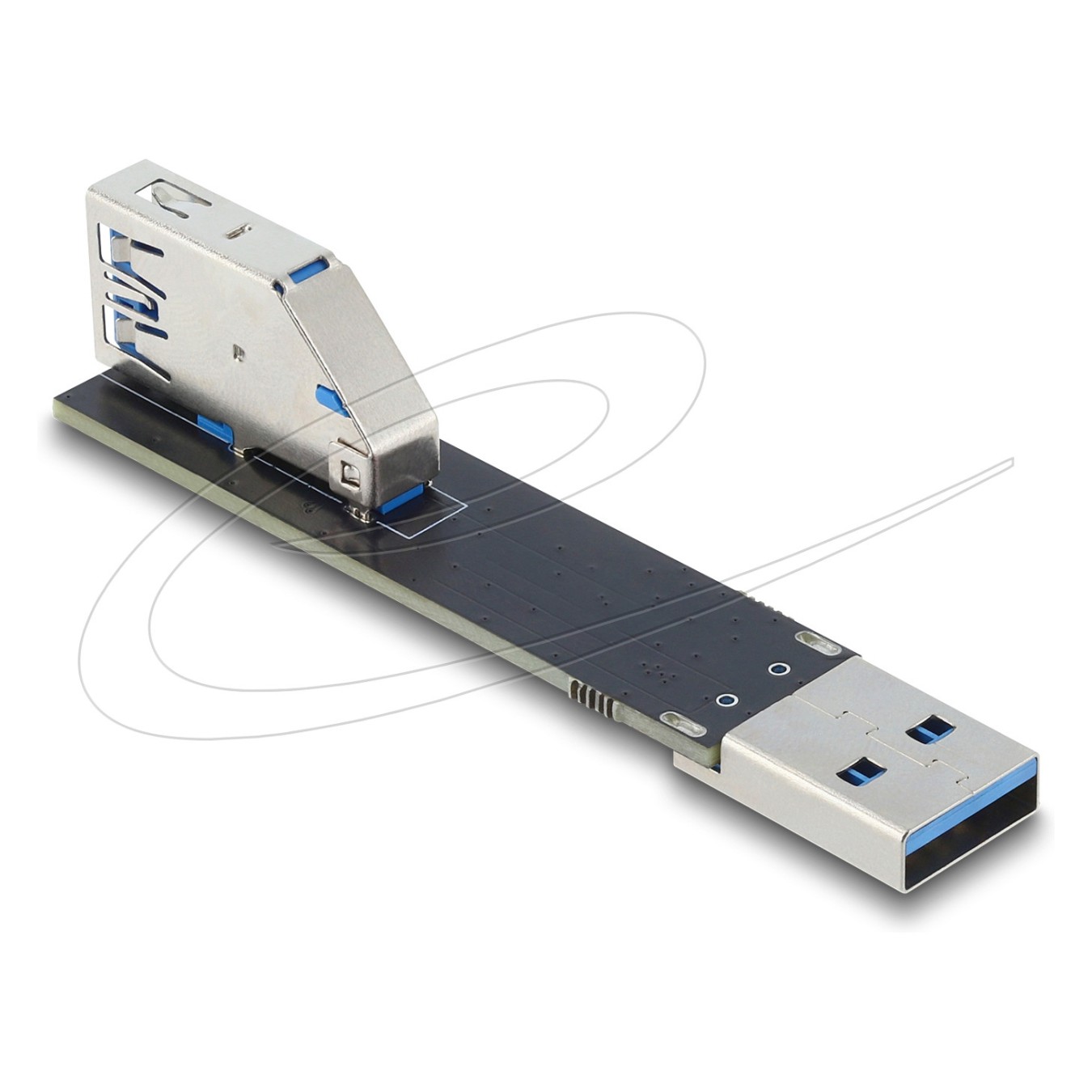 Buy Delock USB 10 Gbps Adapter USB Typ-A Buchse zu Stecker gedreht 90° unten in Cyprus, Nicosia, Limassol, Larnaka, Pafos