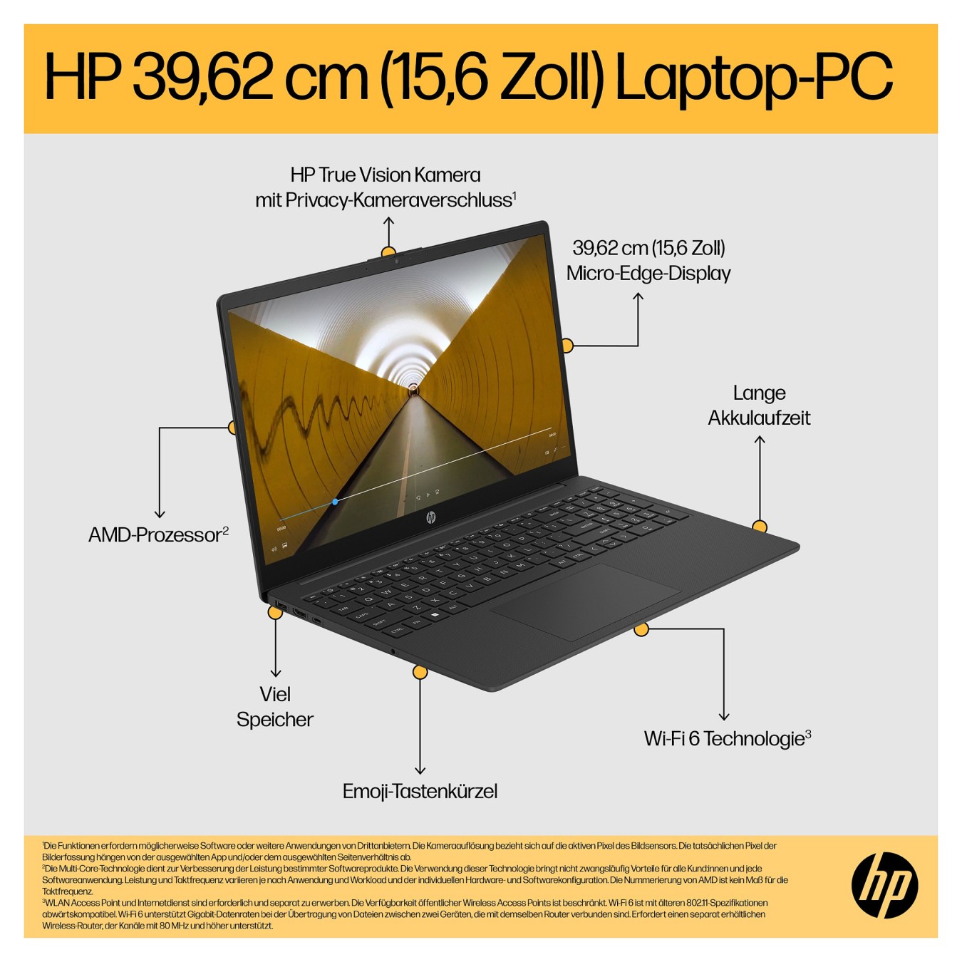 Buy HP Laptop 15-fc0676ng RYZ7 7730U 16GB 1TBSSD W11 Home Silver in Cyprus, Nicosia, Limassol, Larnaka, Pafos
