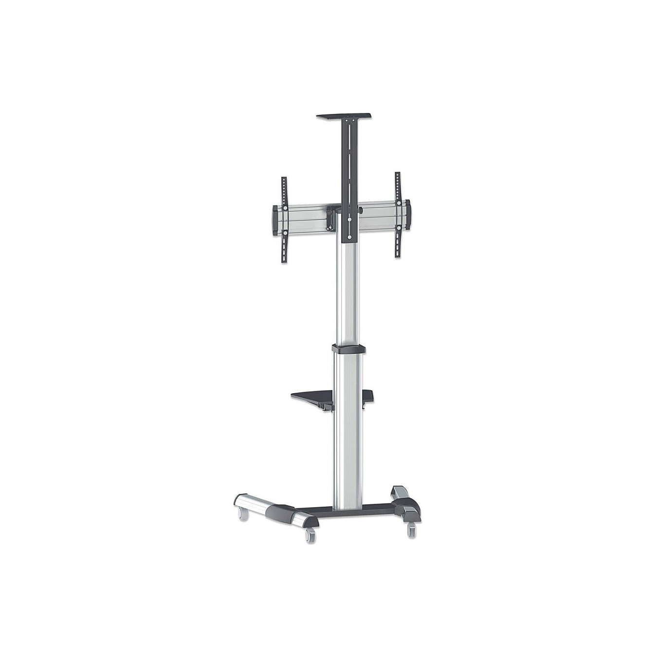 Buy MANHATTAN Universal TV-Stnder auf Rollen fr TVs 93,98-218,44cm 37-86Zoll 50kg neigbar schwenkbar mit Kamerahalterung ... in 