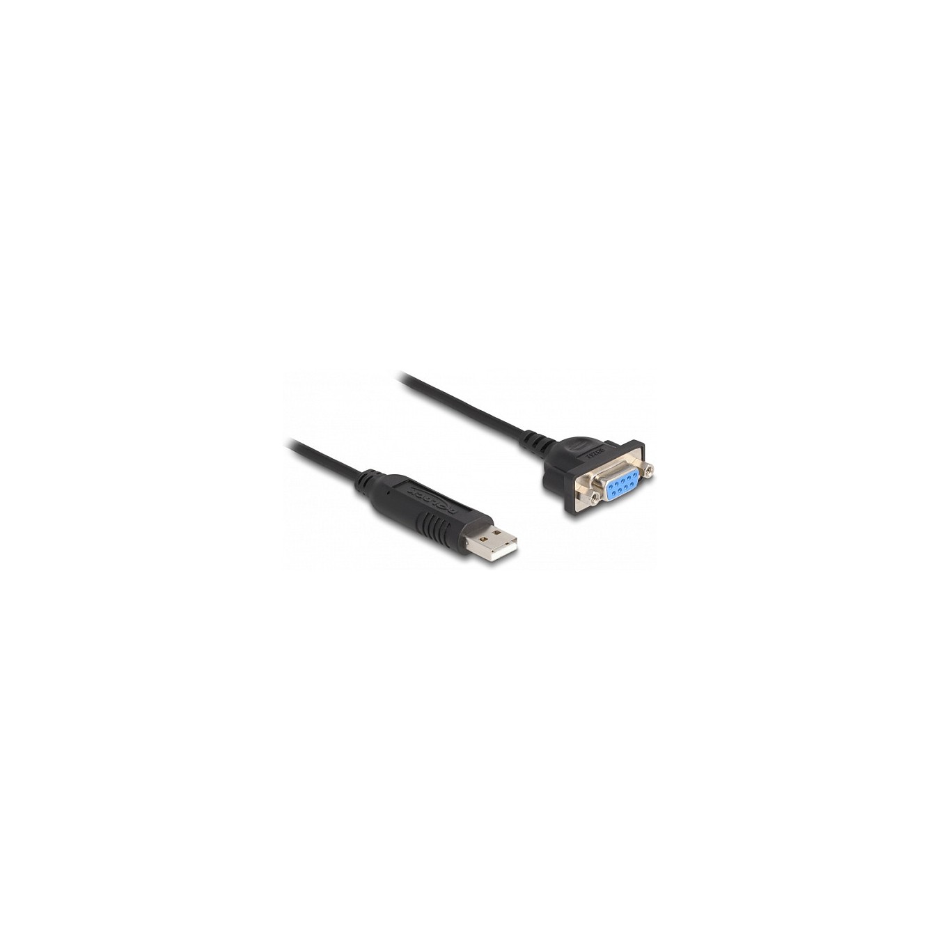 Buy DeLock USB 2.0 to Seriell 232 (ST-ST) 0,5m Adapterkabel Schwarz in Cyprus, Nicosia, Limassol, Larnaka, Pafos
