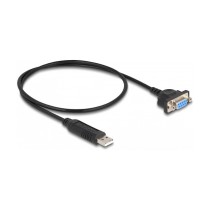 Buy DeLock USB 2.0 to Seriell 232 (ST-ST) 0,5m Adapterkabel Schwarz in Cyprus, Nicosia, Limassol, Larnaka, Pafos