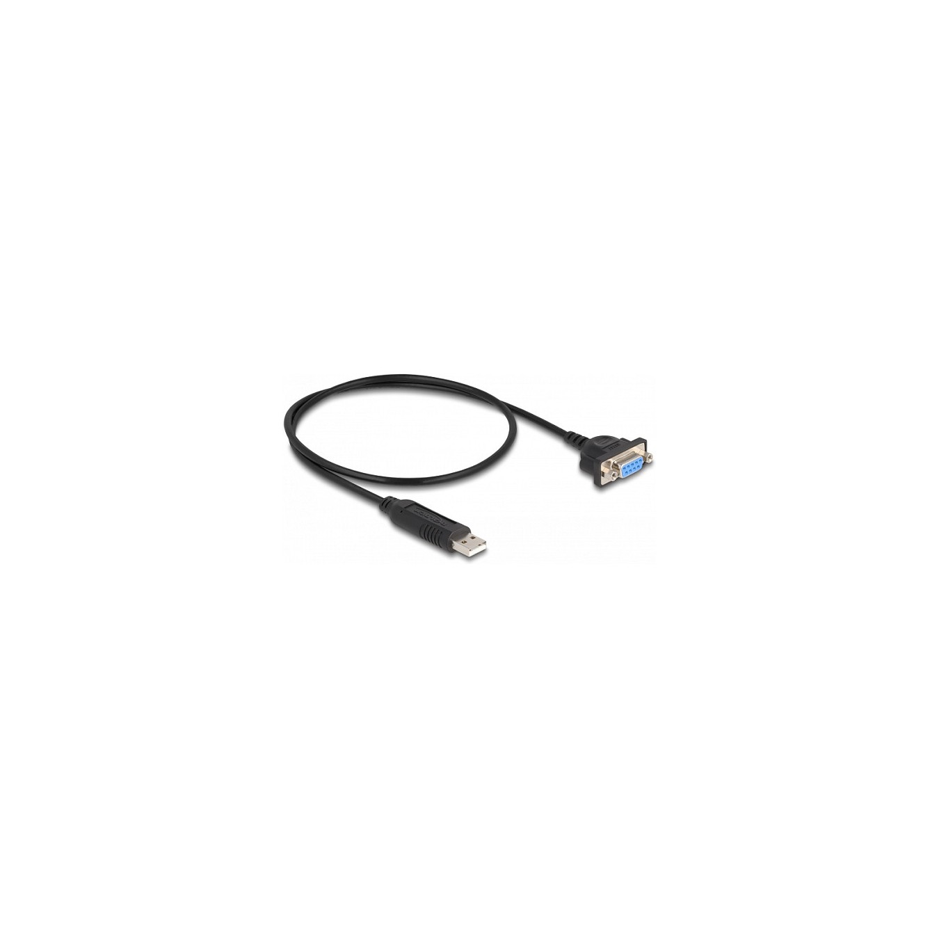 Buy DeLock USB 2.0 to Seriell 232 (ST-ST) 0,5m Adapterkabel Schwarz in Cyprus, Nicosia, Limassol, Larnaka, Pafos
