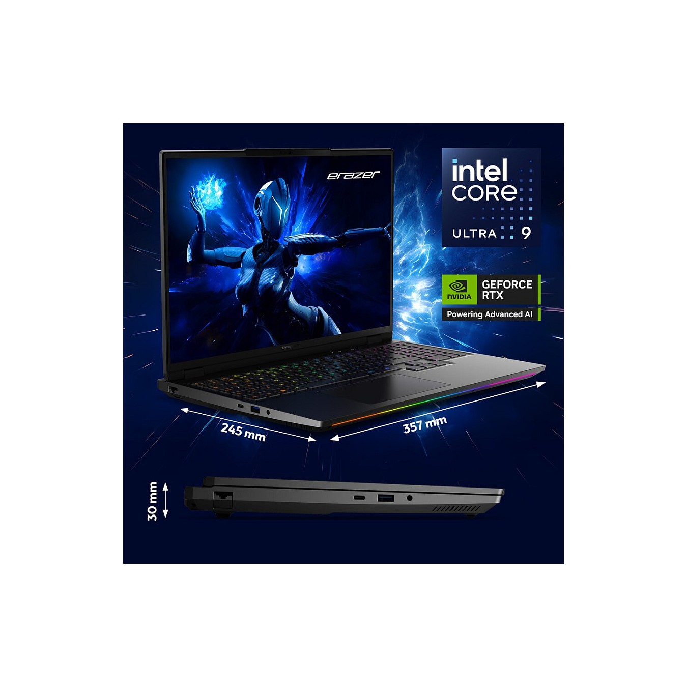 Buy Medion Erazer Beast 16 X1 Ultimate CU9-275HX 32GB 2TBSSD RTX5090 W11 Home in Cyprus, Nicosia, Limassol, Larnaka, Pafos