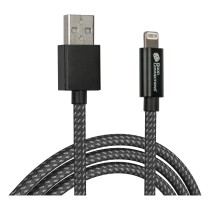 Buy GoodConnections USB-A 2.0 to Lightning (ST-ST) 0,5m Ladekabel Textilmantel 12W Schwarz in Cyprus, Nicosia, Limassol, Larnaka