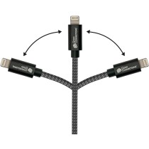 Buy GoodConnections USB-A 2.0 to Lightning (ST-ST) 0,5m Ladekabel Textilmantel 12W Schwarz in Cyprus, Nicosia, Limassol, Larnaka