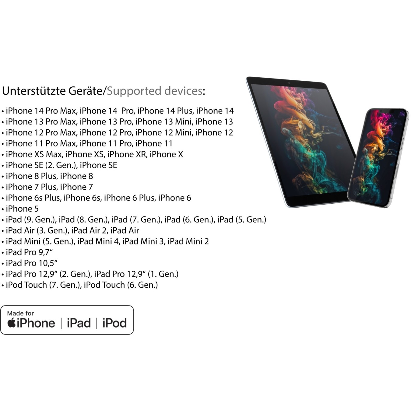 Buy GoodConnections USB-A 2.0 to Lightning (ST-ST) 0,5m Ladekabel Textilmantel 12W Schwarz in Cyprus, Nicosia, Limassol, Larnaka