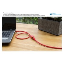 Buy Good Connections Cat.6 Patchkabelverl. S FTP rot 0,5m in Cyprus, Nicosia, Limassol, Larnaka, Pafos