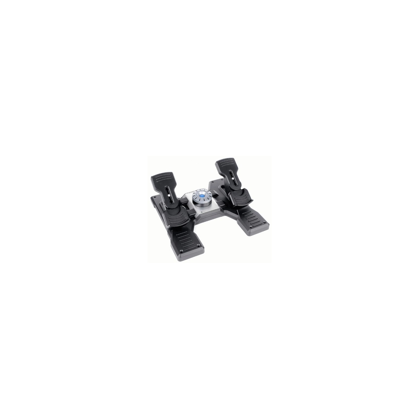 Logitech G Saitek PRO Flight Rudder Pedals - Wired USB 2.0 - Black/Silver — Buy in Cyprus with Fast Delivery