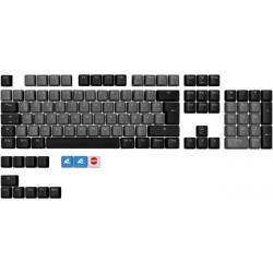 Buy Sharkoon SKILLER SAC20 - 115-piece German ISO Keycap Set - Black, QWERTZ, Me... in Cyprus, Nicosia, Limassol, Larnaka, Pafos