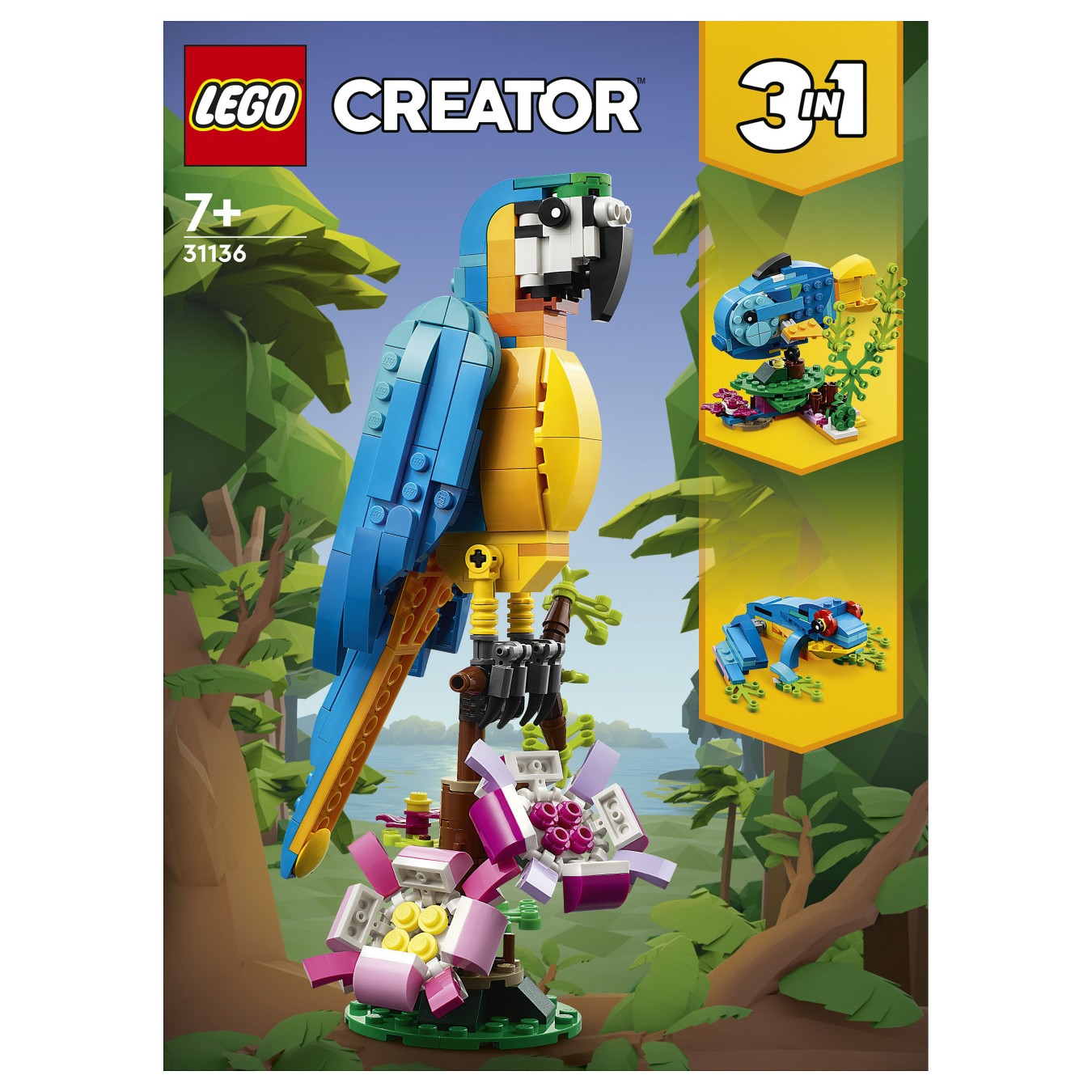 Buy LEGO Creator 31136 Exotischer Papagei in Cyprus, Nicosia, Limassol, Larnaka, Pafos