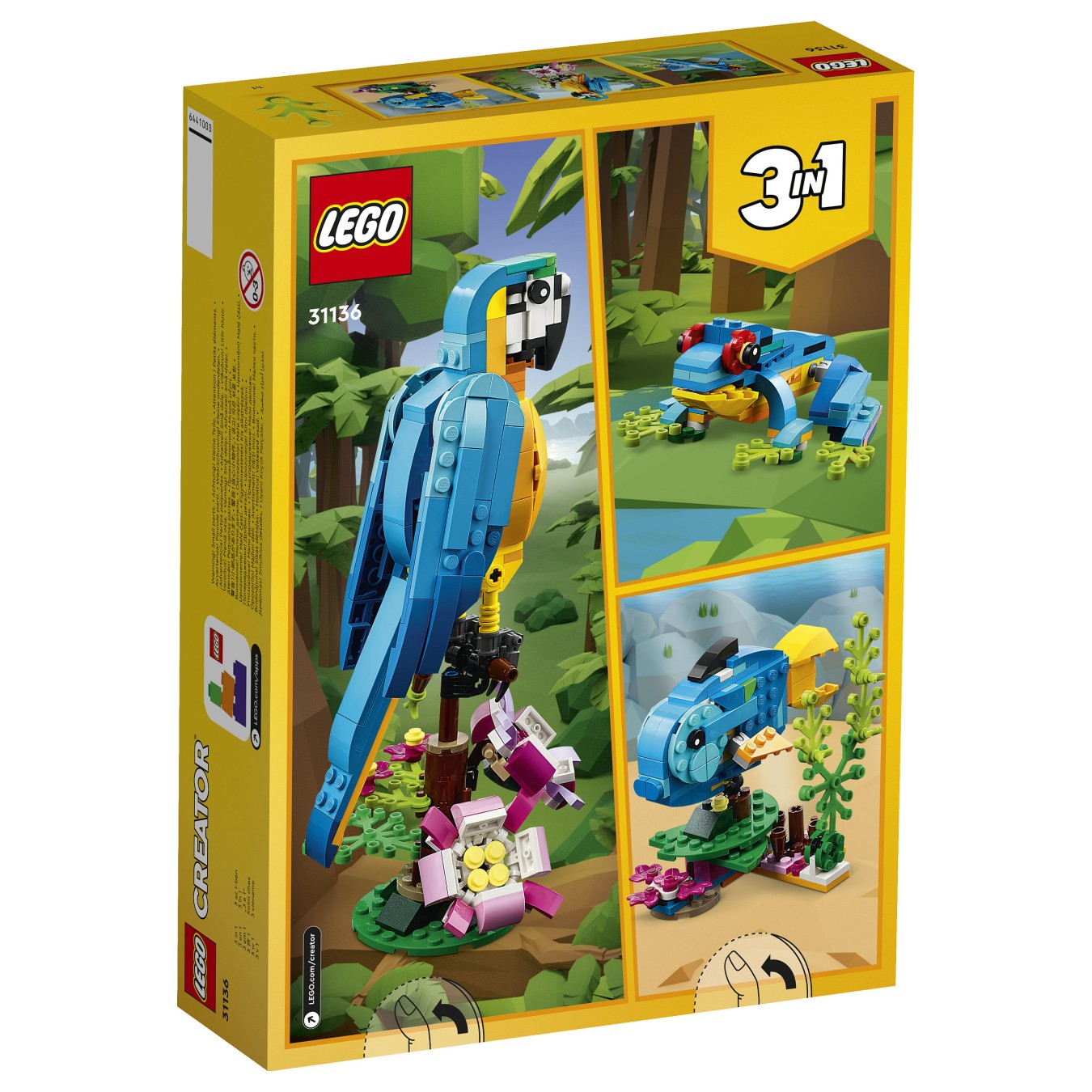 Buy LEGO Creator 31136 Exotischer Papagei in Cyprus, Nicosia, Limassol, Larnaka, Pafos