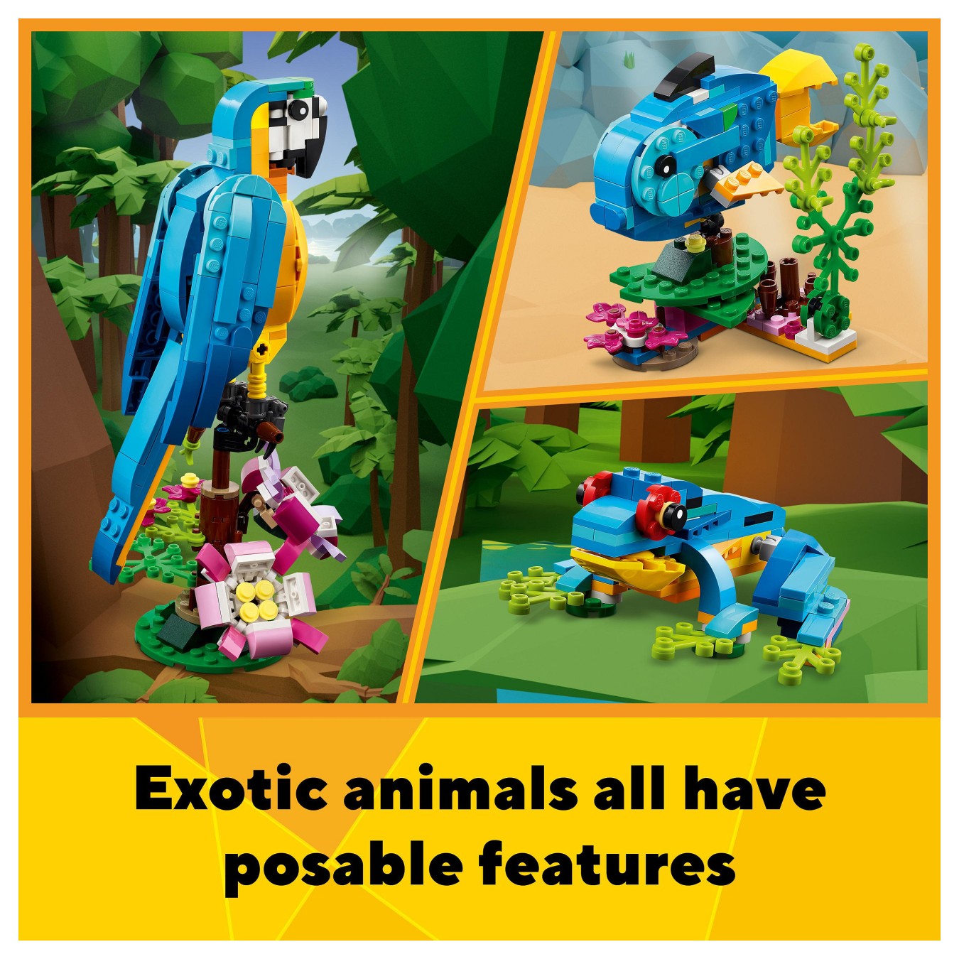 Buy LEGO Creator 31136 Exotischer Papagei in Cyprus, Nicosia, Limassol, Larnaka, Pafos