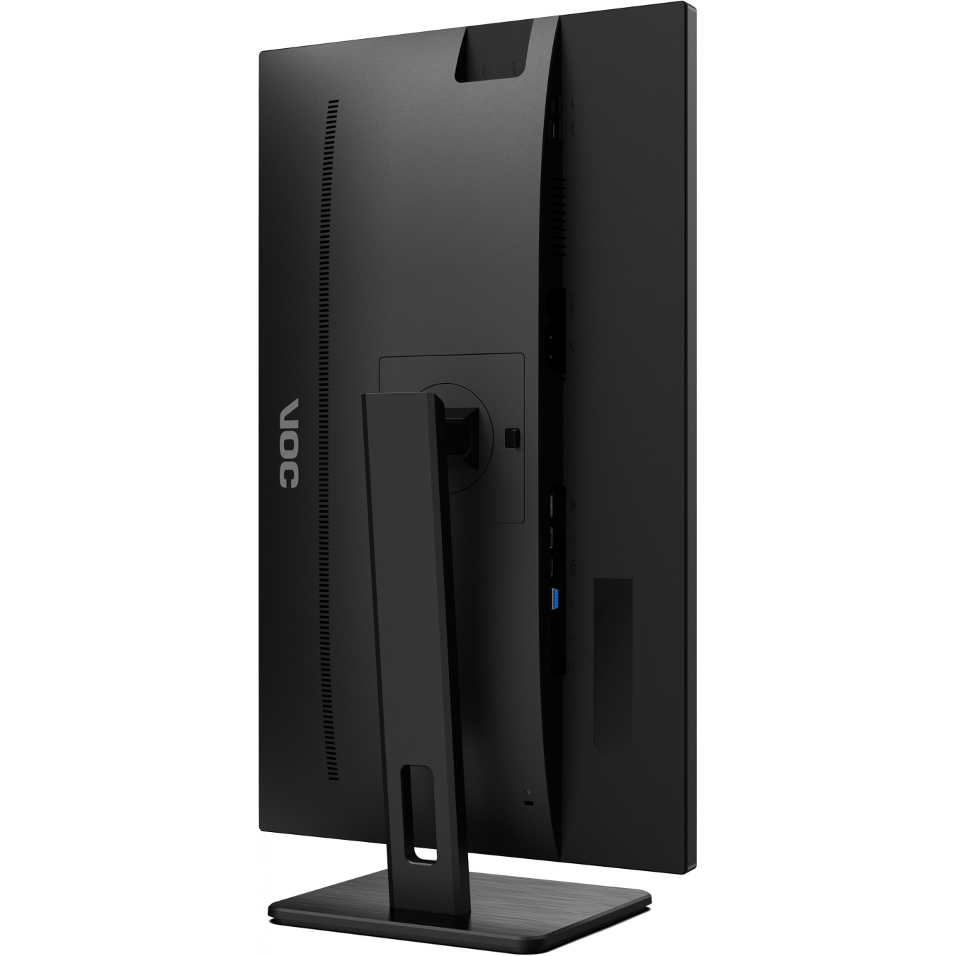 AOC Pro-line 24P2QM - 23.8" FHD VA Monitor, 75Hz 4ms, DP/HDMI/DVI/VGA, USB 3.2 Hub, Speakers, Pivot - Black