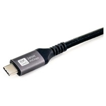 Buy Equip Kabel USB-C4.0- to C 40Gbps PD240W St St 0.50m schwarz in Cyprus, Nicosia, Limassol, Larnaka, Pafos